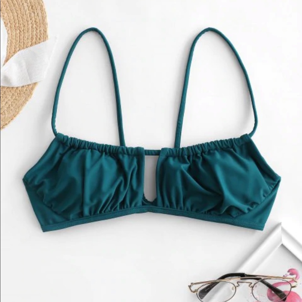 Zaful cutout Bikini Top